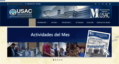 Desktop Screenshot of musacenlinea.org